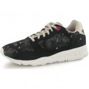 Le Coq Sportif R900 Floral Noir Chaussures Femme Promo prix